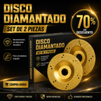 ⚡ DESCUENTO DEL 70% | Disco Diamantado 5 en 1 – Corta, Lija y Moldea en Pocos Segundos