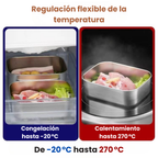 Mini bandeja de acero inoxidable estilo japonés (13,5 x 10,5 x 5,8 cm) (L)