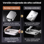 🇪🇸 Bandeja de cocción directa de acero inoxidable 304 macizo de Alemania (3.5 Litros)