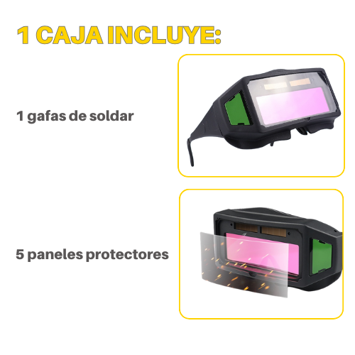 Gafas de protección ocular para soldadura de nueva generación | FREESHIP 💥