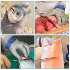 Guante de Malla Inoxidable de 2 Capas – Mantiene Tus Manos Siempre Seguras