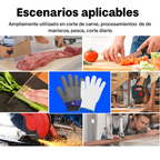 Guante de Malla Inoxidable de 2 Capas – Mantiene Tus Manos Siempre Seguras