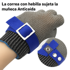 Guante de Malla Inoxidable de 2 Capas – Mantiene Tus Manos Siempre Seguras