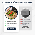 Bandeja de Acero Inoxidable 304 con Tapa – Mantiene la Comida Fresca 1 Mes, Resiste 1000 °C y Ahorra Espacio