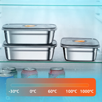 Recipiente Antibacteriano para Alimentos de Acero Inoxidable Inox 316 – 1000 ml | Descuento del 70%