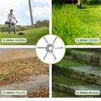 Cabezal de Cortacésped con 6 Brazos de Alambre de Acero Resistente