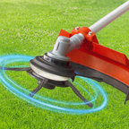 Cabezal de Cortacésped con 6 Brazos de Alambre de Acero Resistente