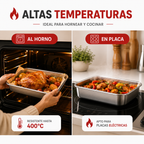Llévate 12, Paga 6 | Tupper Hermético Acero Inoxidable 304