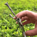 Cabezal de Cortacésped con 6 Brazos de Alambre de Acero Resistente