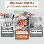 Mini bandeja de acero inoxidable estilo japonés (13,5 x 10,5 x 5,8 cm) (L)