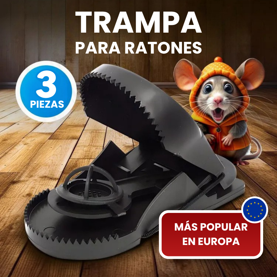 🇪🇸 Trampa para Ratones de Activación Automática Súper Sensible – Captura Rápida y Precisa
