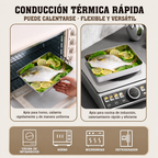 🎁SÚPER OFERTA | Caja Para Alimentos De Acero Inoxidable Alemán 304 2000ML