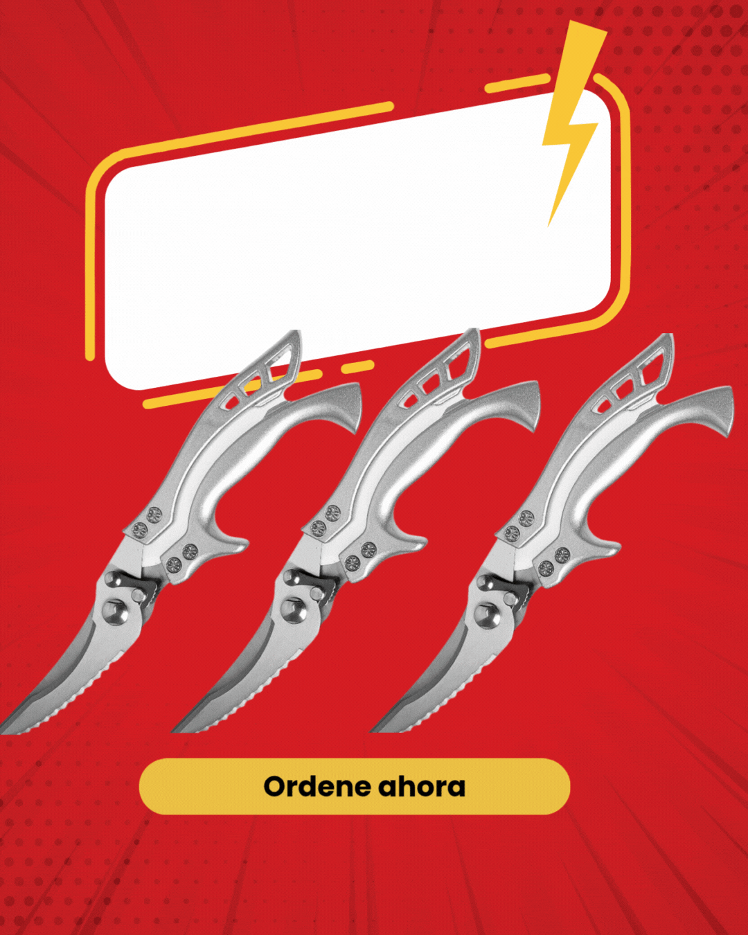 ✂️ Tijeras Corta Huesos Profesionales – Corte Limpio - Precisión Instantánea