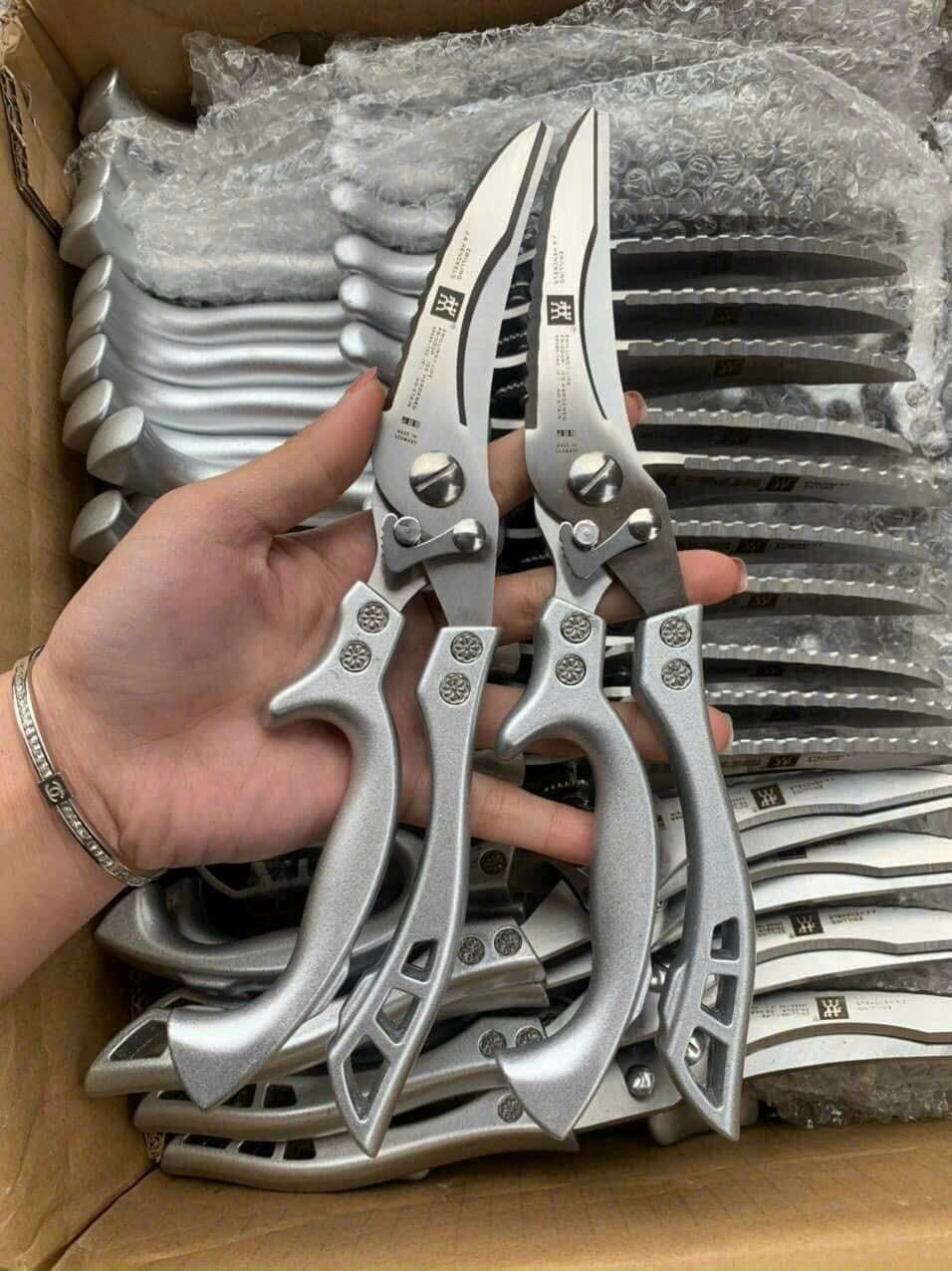 🇪🇸 Tijeras de acero premium importado de la República Federal de Alemania