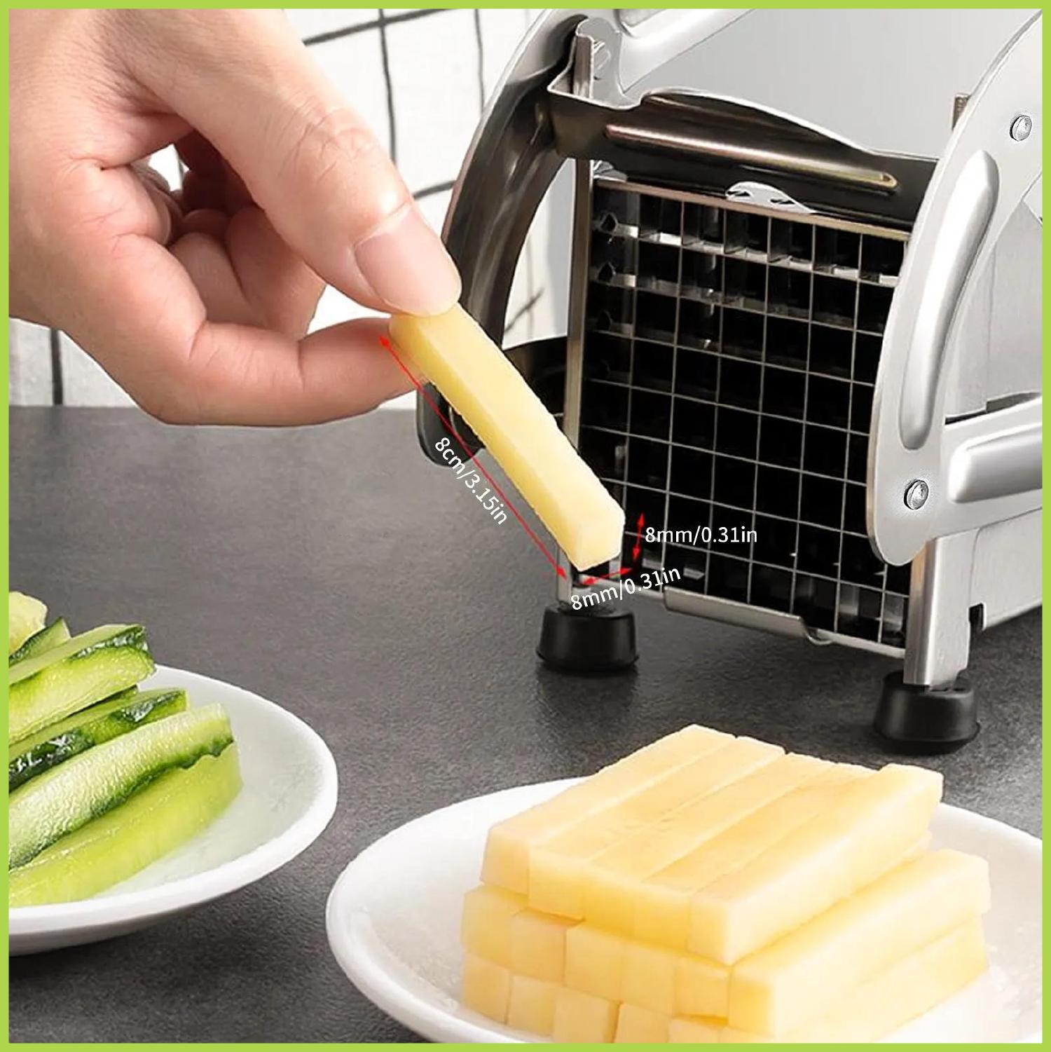 Cortador De Patatas Y Verduras De Acero Inoxidable