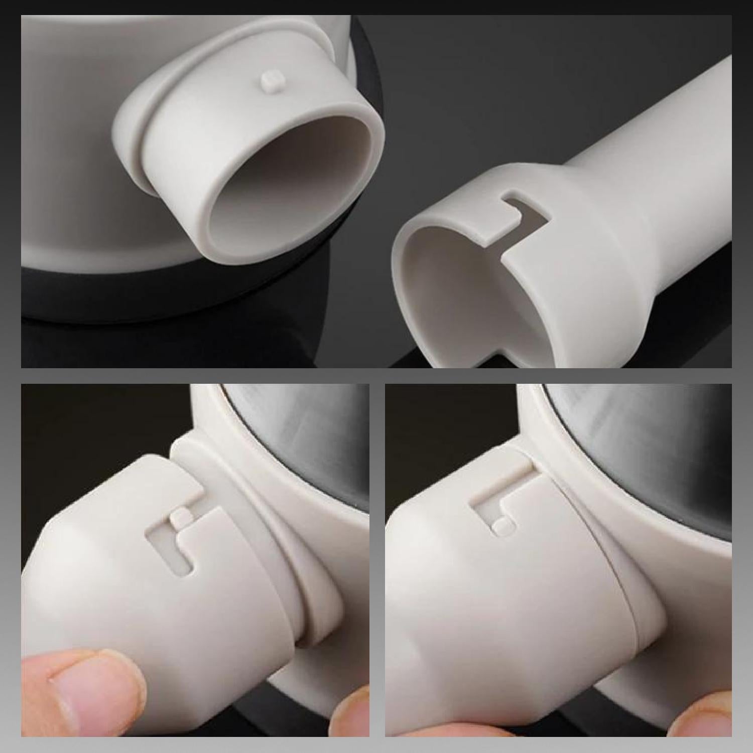 Máquina embutidora casera práctica – 🎁 4 boquillas