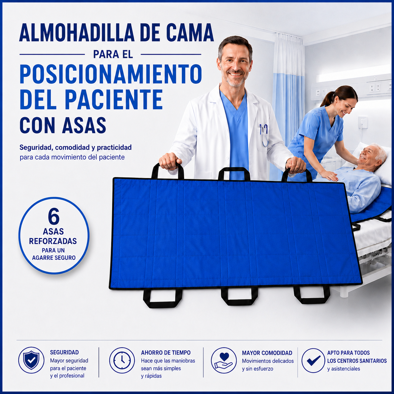 ⚡ Colchonetas de movilidad para pacientes y ancianos: aptas para uso doméstico y médico