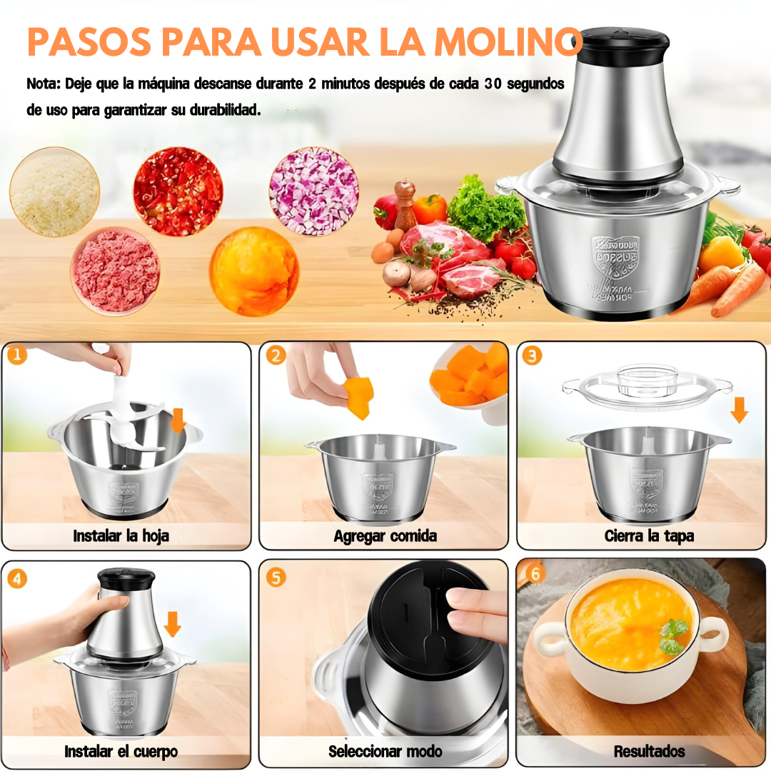 Electric Chopper™ Para Procesadores De Alimentos