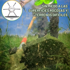 [🔥70% DE DESCUENTO - SOLO HOY] El cabezal del cortacésped tiene 6 bordes de acero inoxidable