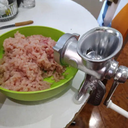 Moledora de Carne Manual — Haz tu Propio Chorizo en Casa, Fácil y Rápido