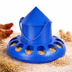 🐓 Comedero automático para gallinas, patos y ocas – gran capacidad, ahorro de alimento.