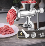 Moledora de Carne Manual — Haz tu Propio Chorizo en Casa, Fácil y Rápido