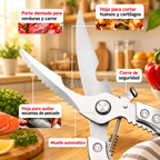 🎁 70% DE DESCUENTO | Tijeras de cocina de acero alemán premium