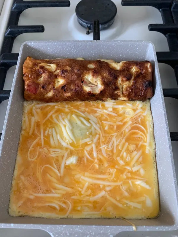 🇪🇸 Sartén cuadrada de piedra multifuncional antiadherente, apta para cocinas de inducción IH