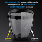 ✨La visera protege la cara, los ojos y las vías respiratorias durante el trabajo