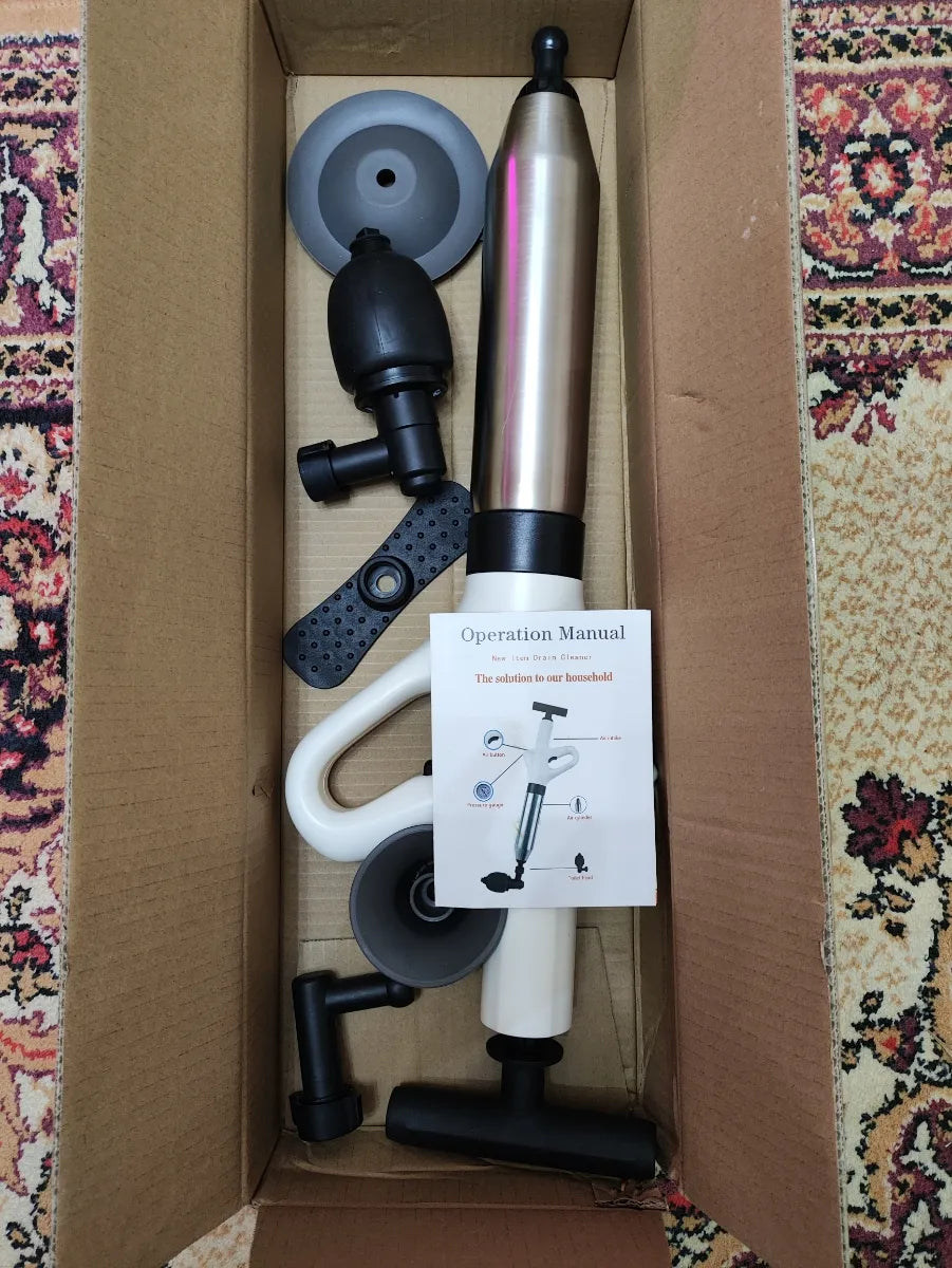 ⚡ Limpiador de Desagües de Alta Presión Ultra Burst (4 Cabezales De Repuesto Gratis)