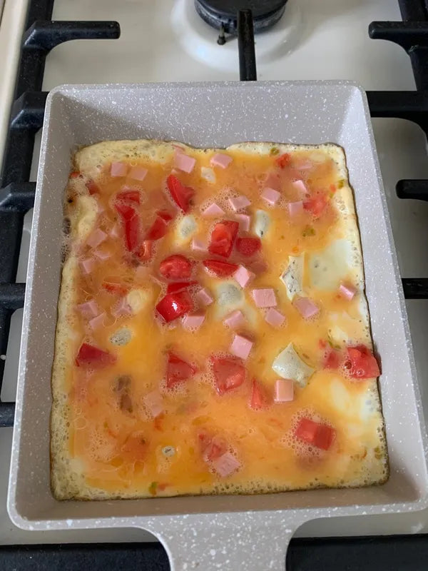 🇪🇸 Sartén cuadrada de piedra multifuncional antiadherente, apta para cocinas de inducción IH