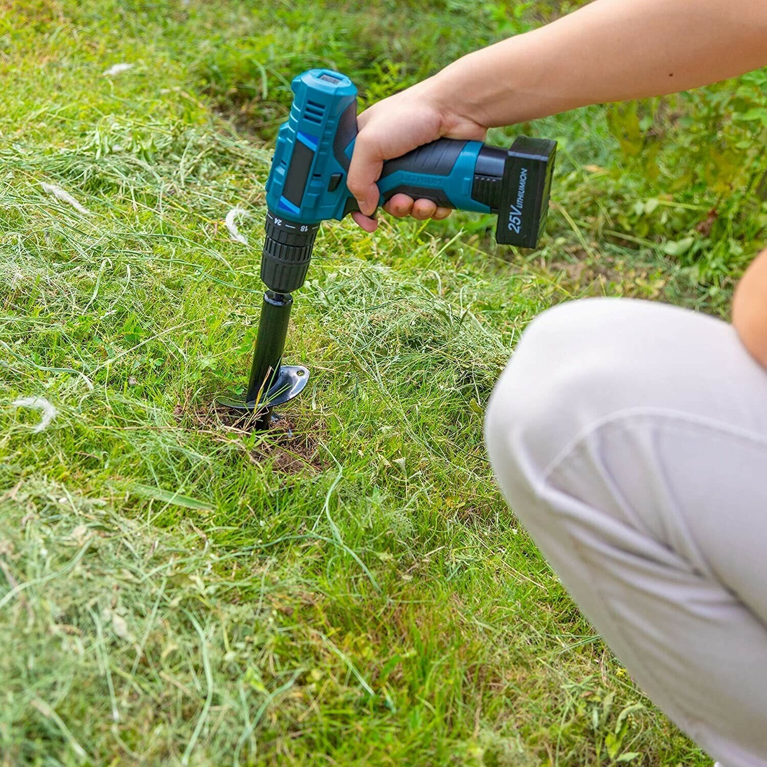 Broca espiral Easy Gardening Auger