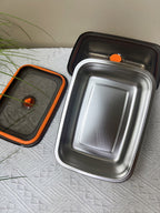 Recipiente al Vacío de Acero Inoxidable 316 para Alimentos – 1500 ml | Descuento 70%