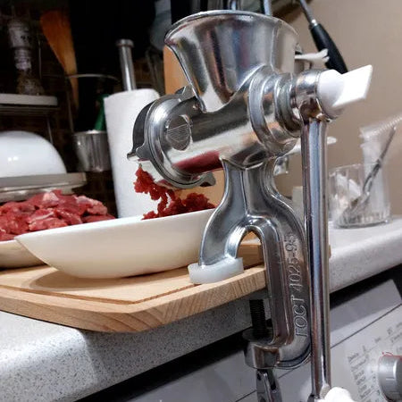 Moledora de Carne Manual — Haz tu Propio Chorizo en Casa, Fácil y Rápido