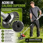 Disco de Alambre de Acero para Desbrozadora | 7 ACCESORIOS