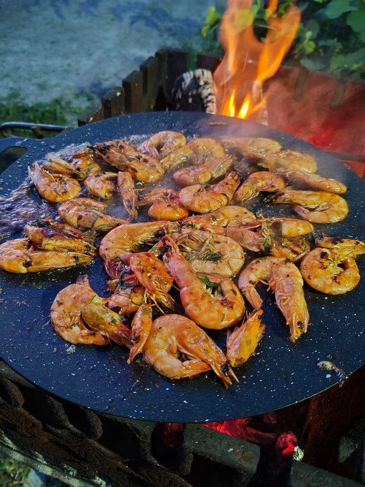 🇪🇸 Sartén de piedra Maifan antiadherente de 6 capas compatible con inducción IH