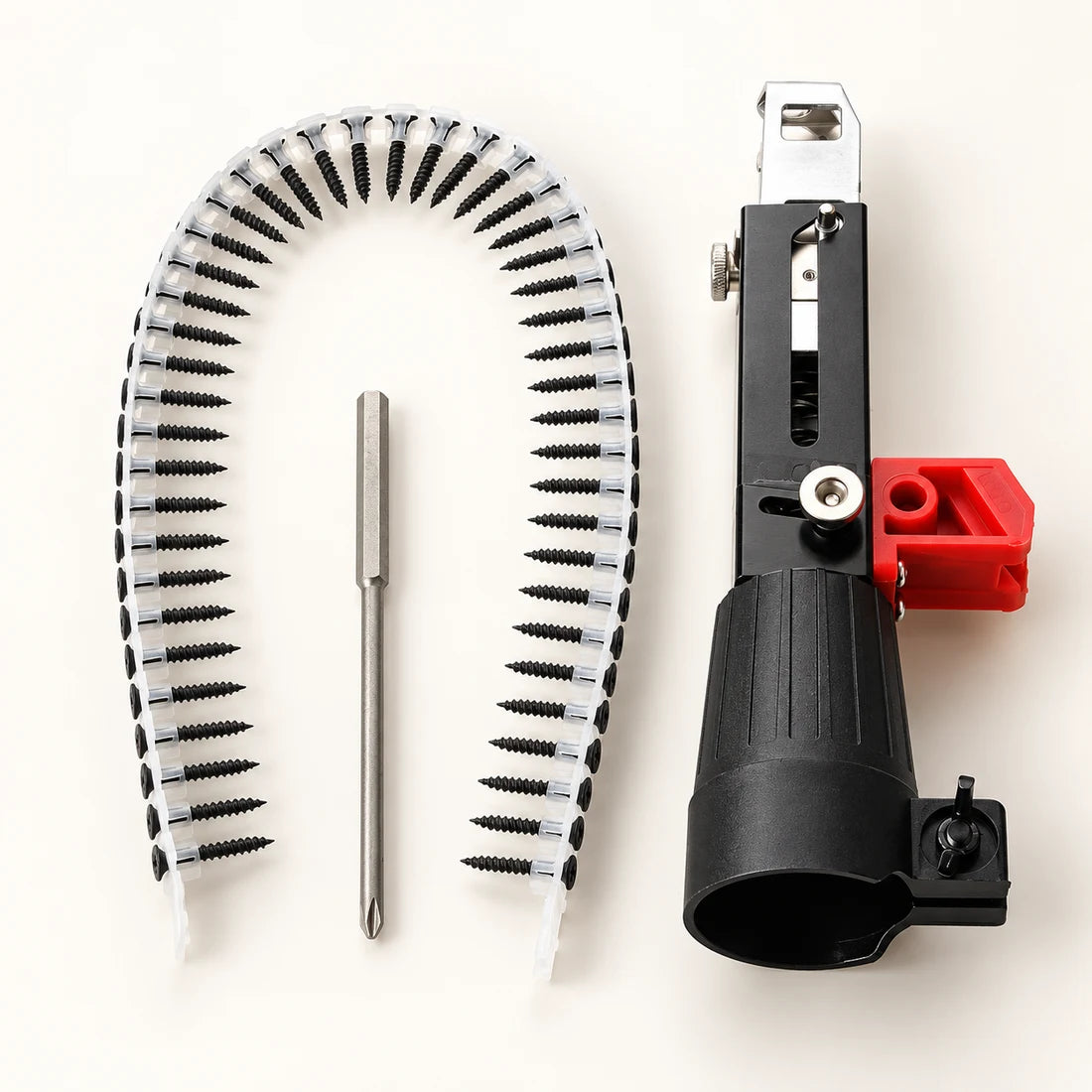 Adaptador de Atornillado Automático + 50 Tornillos
