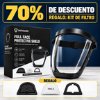 🔥 70% OFF | La visera protege la cara, los ojos y las vías respiratorias durante el trabajo