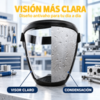 🔥 70% OFF | La visera protege la cara, los ojos y las vías respiratorias durante el trabajo