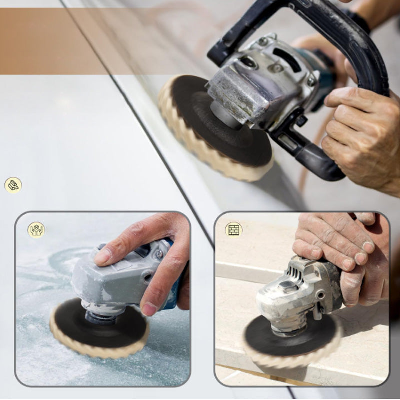 Disco Multiuso Para Pulir y Lijar – Pule y Restaura Superficies de Hierro, Acero, Acero Inoxidable, Madera y Vidrio