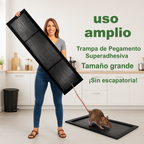 ⚡ Trampas Adhesivas ProfesionaIes – Extra Grandes para Atrapar Mas Rápido (1,2M x 27,5cm)