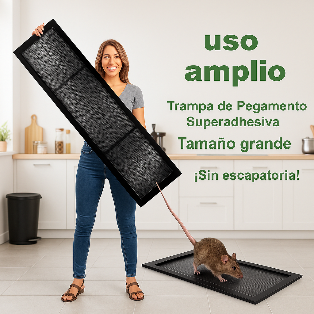 Trampas Adhesivas ProfesionaIes – Extra Grandes para Atrapar Mas Rápido