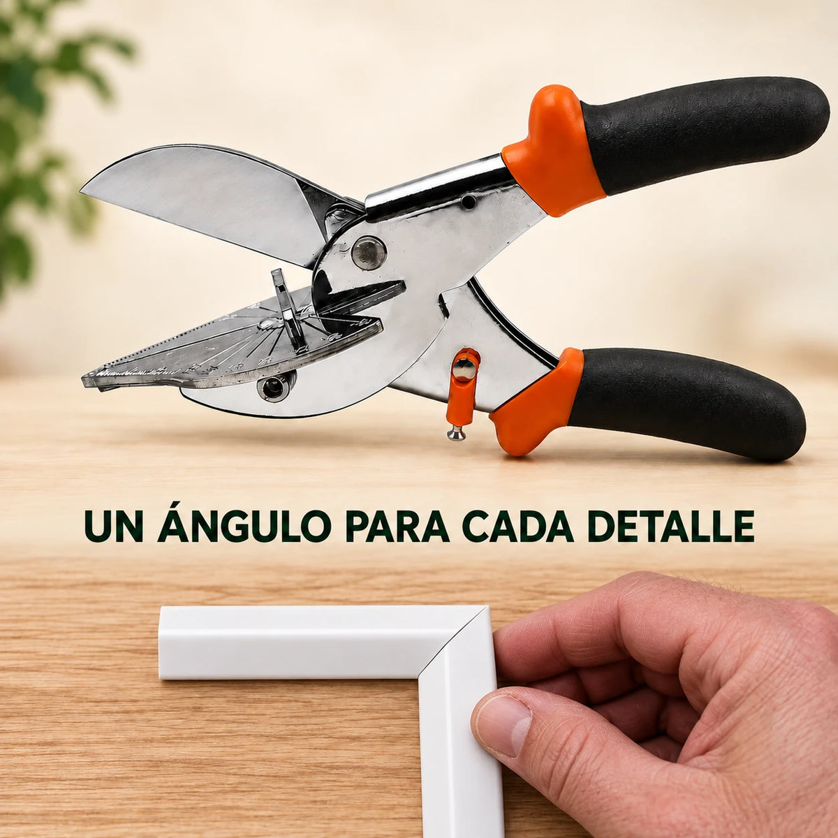 Tijeras de Inglete Multiángulo 45°–135°