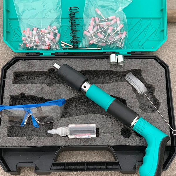 🎁 70% DE DESCUENTO | Pistola de clavos de nueva generación para todo tipo de materiales + 50 clavos incluidos